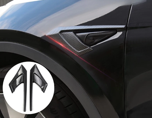 Vio Camera Trim Accents Carbon Fiber For Tesla Model Y