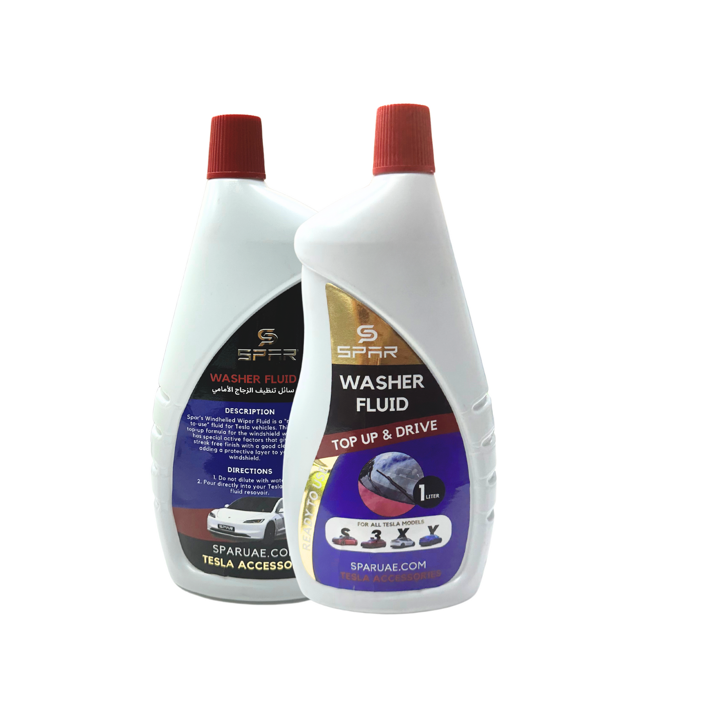 Tesla Washer Fluid Ready-to-Use, All-Weather Wiper Fluid for Tesla Model S/3/X/Y