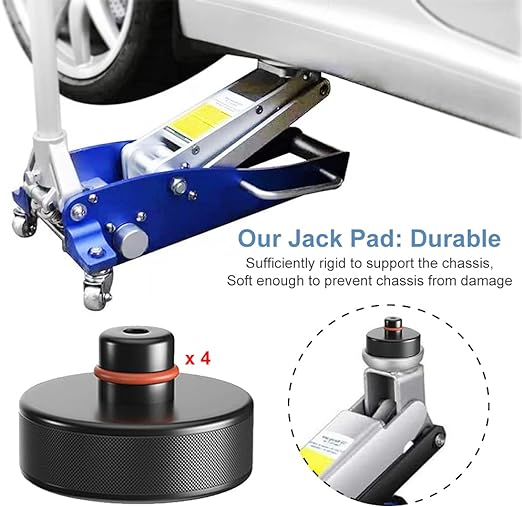 Jack Adapter Points Jackpad with Case for Tesla Model S/3/X/Y
