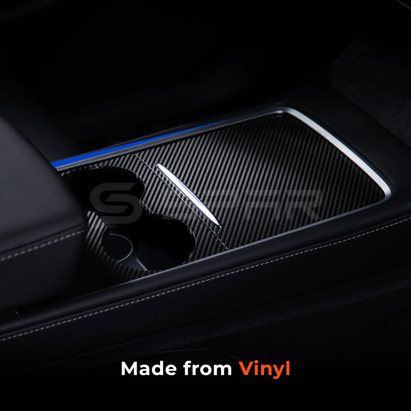 تغليف حماية لامع من الكاربون فايبر (الجيل الثاني) لسيارة من نوع تيسلا الطراز (3/Y)