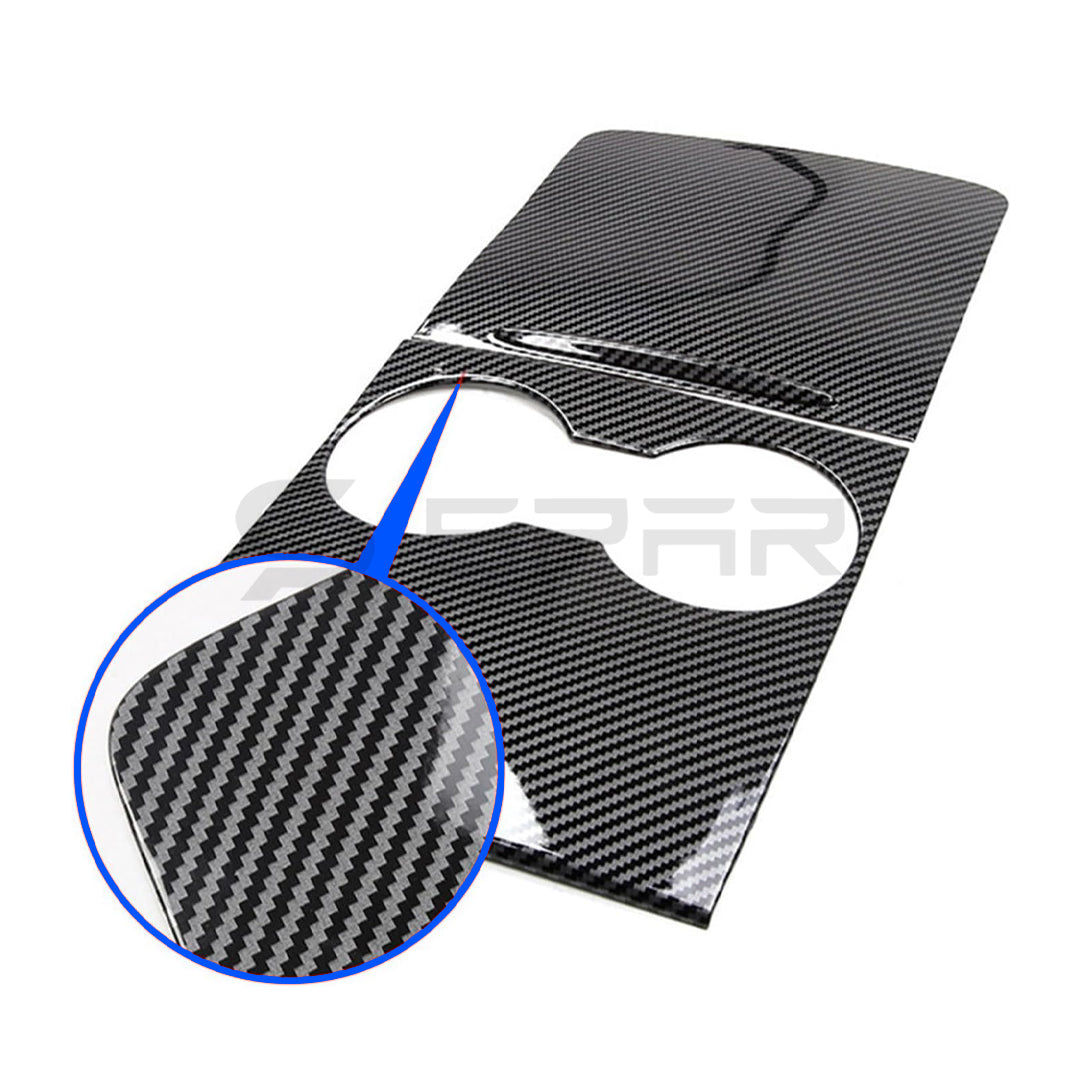 Carbon Fiber Center Console Trims for Tesla Model 3/Y
