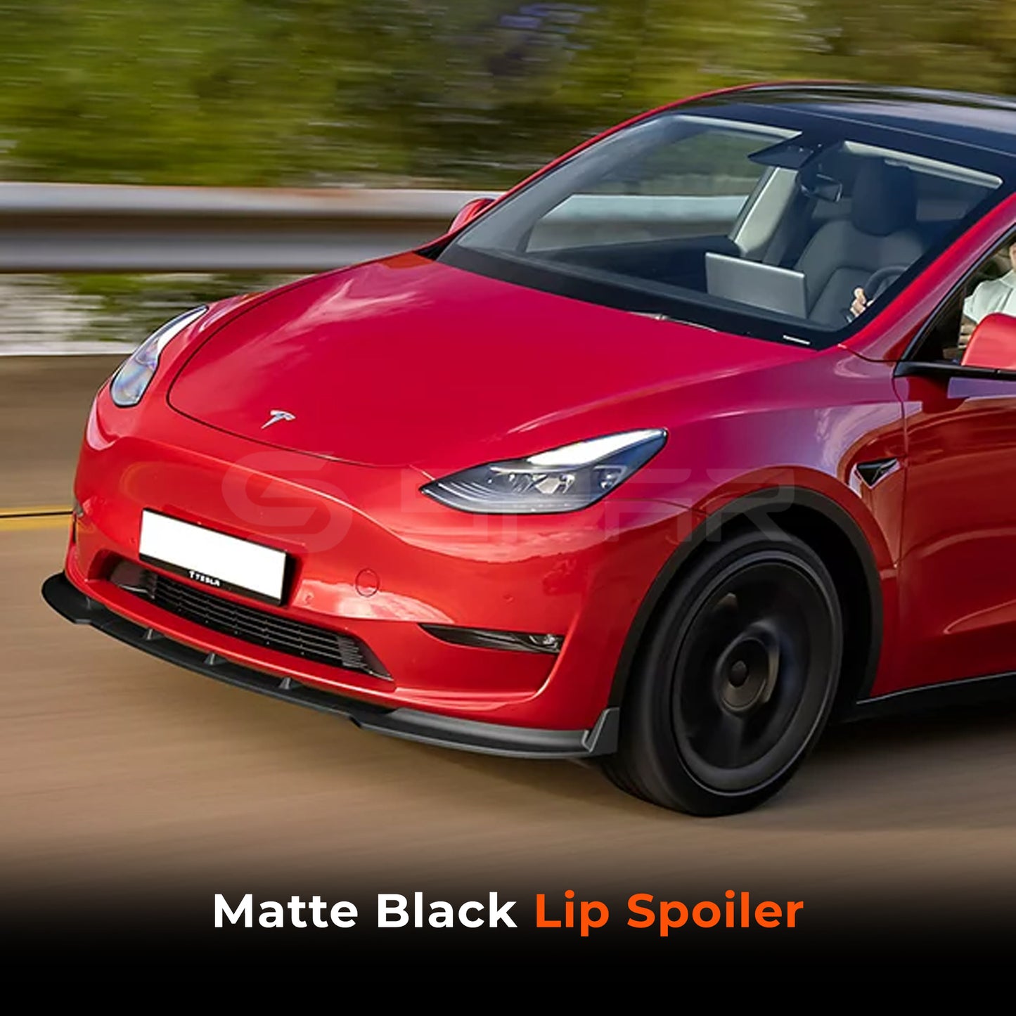 Front Lip Spoiler for Tesla Model 3