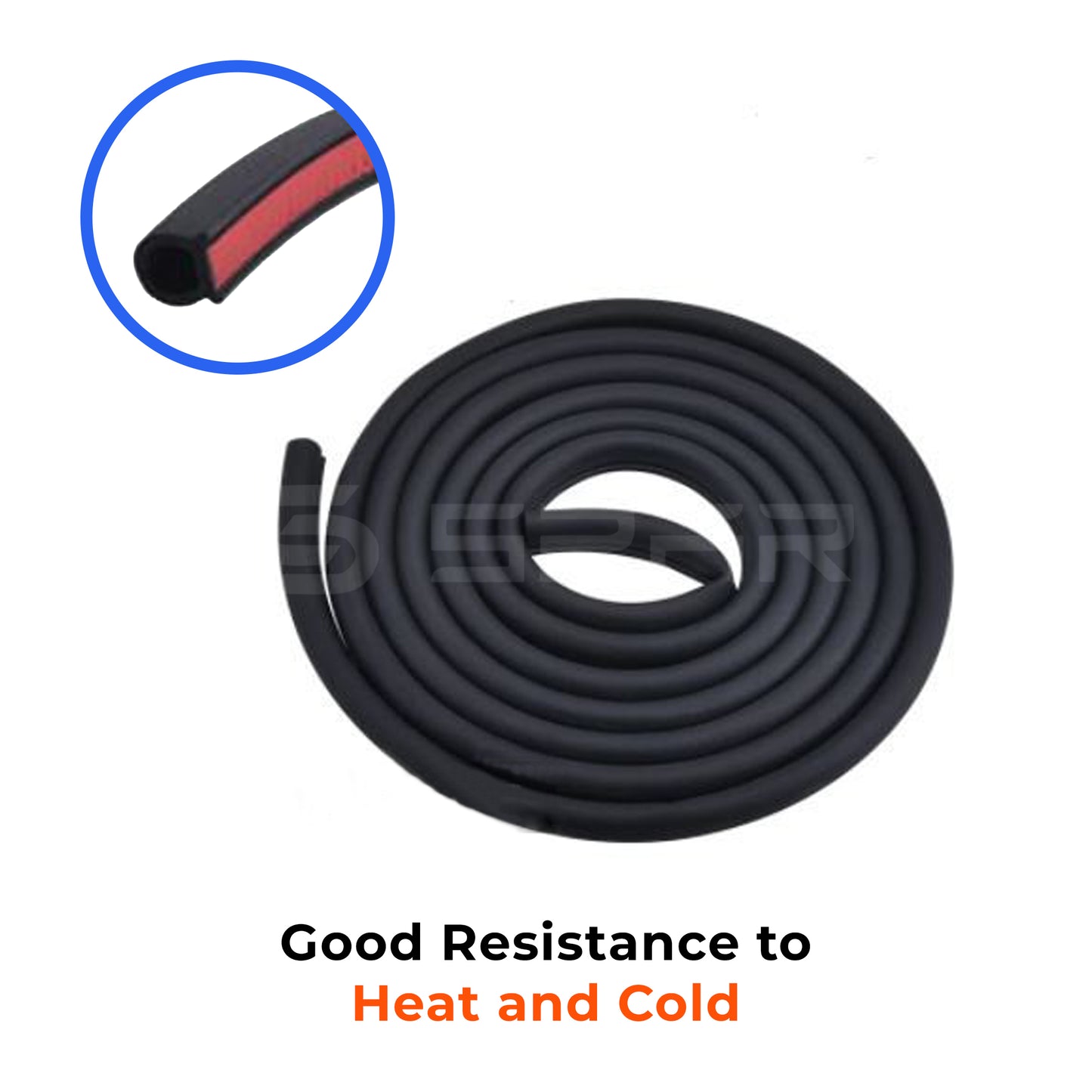 Full Car Weather & Soundproofing Sealing Strip Kit for Tesla Model 3