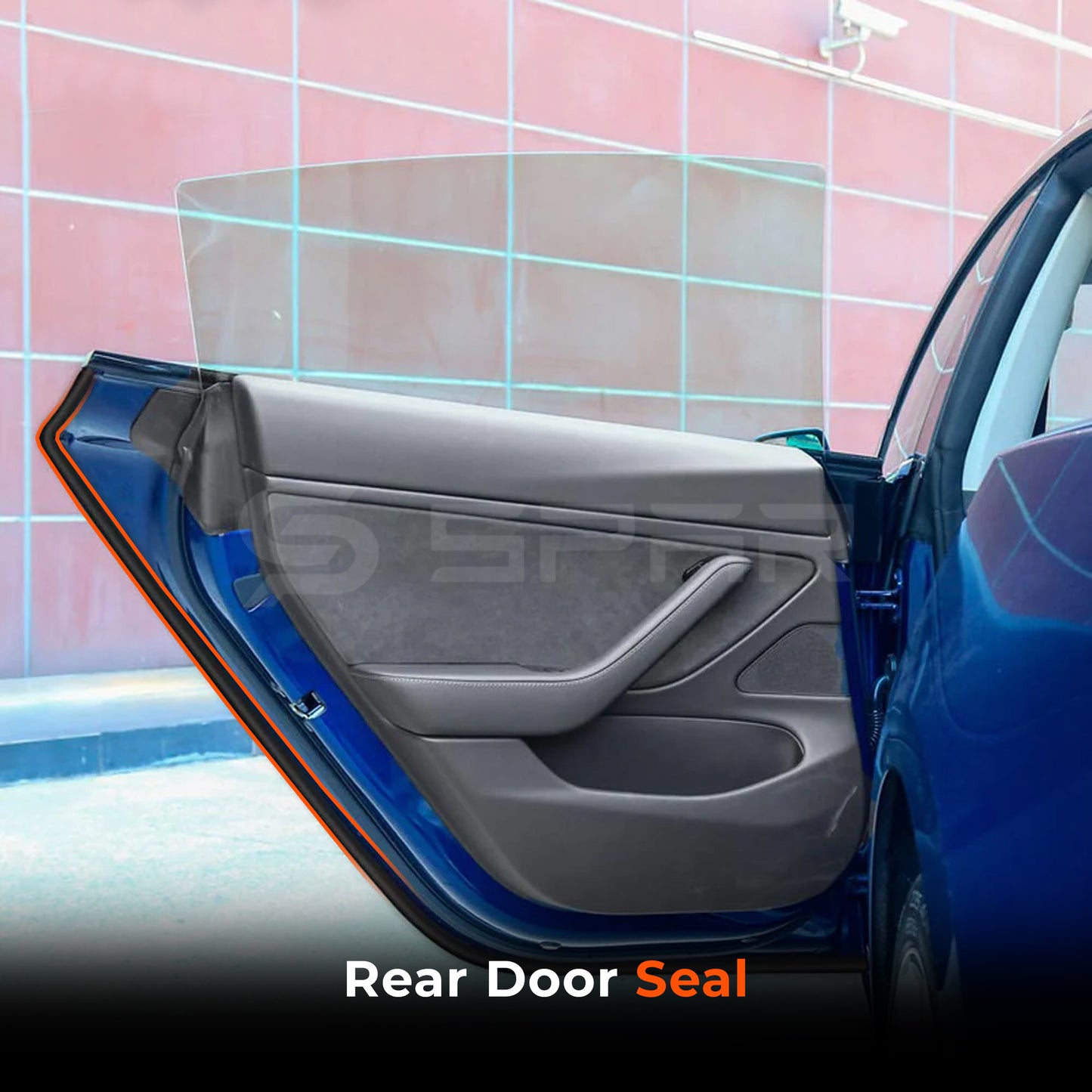 Full Car Weather & Soundproofing Sealing Strip Kit for Tesla Model 3