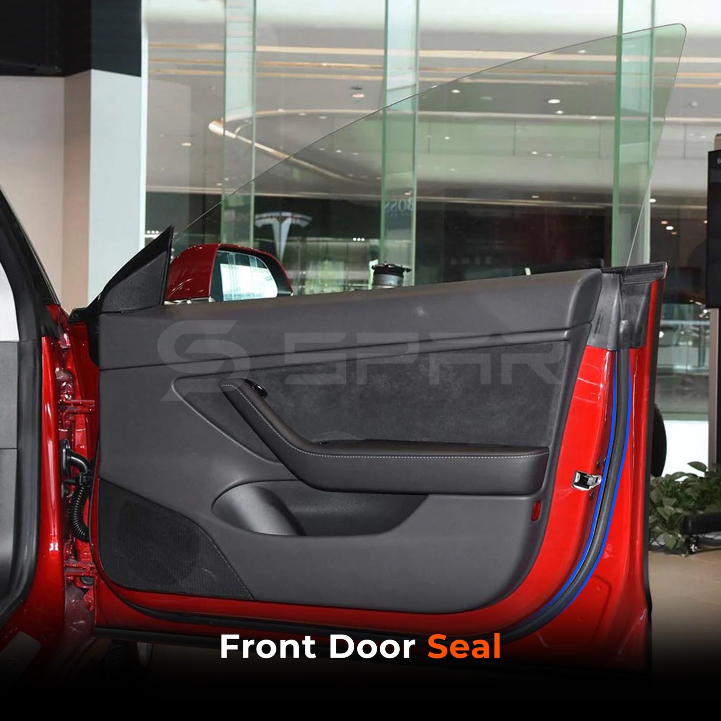 Full Car Weather & Soundproofing Sealing Strip Kit for Tesla Model 3