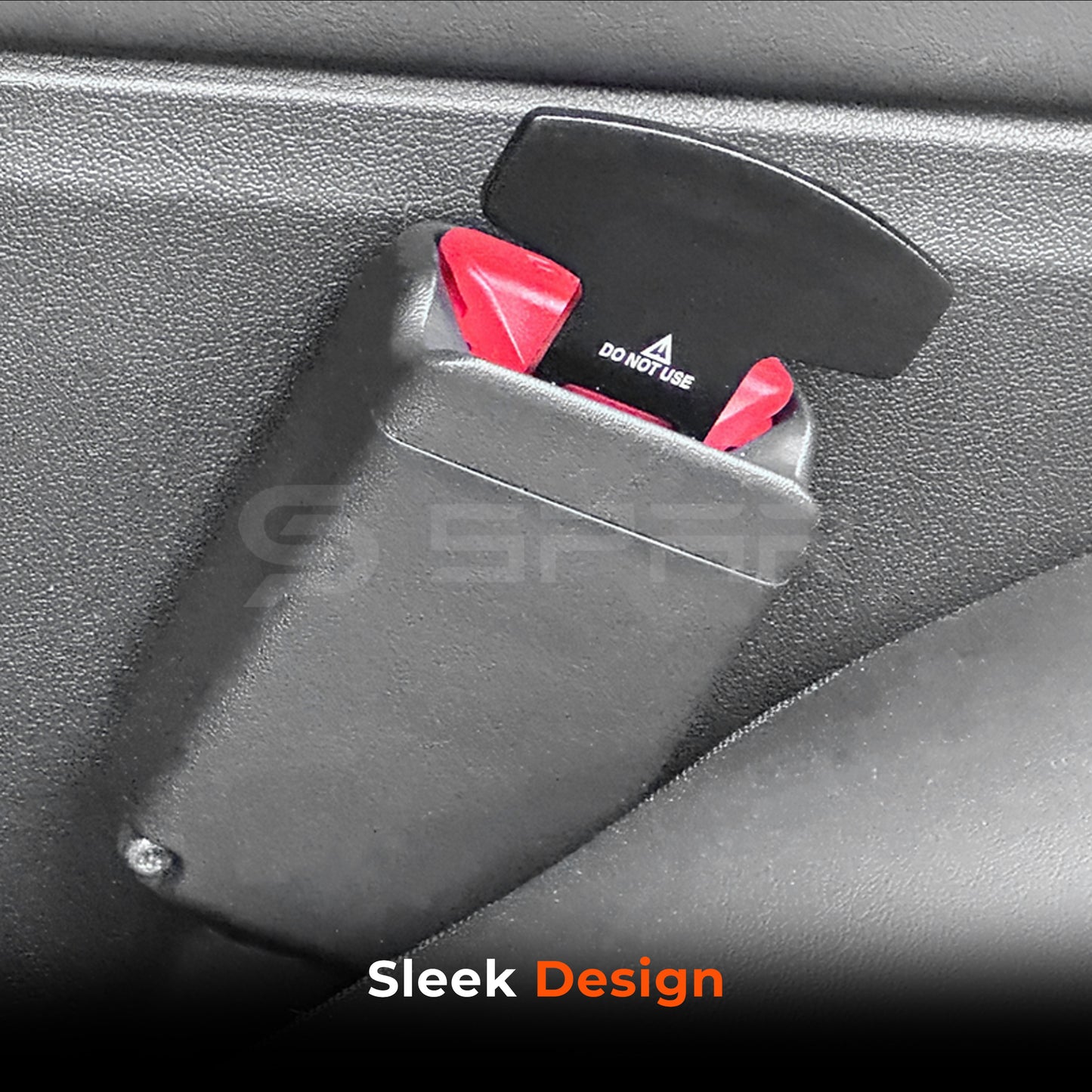 Matte Black Seat Belt Buckle for Tesla Model S/3/X/Y