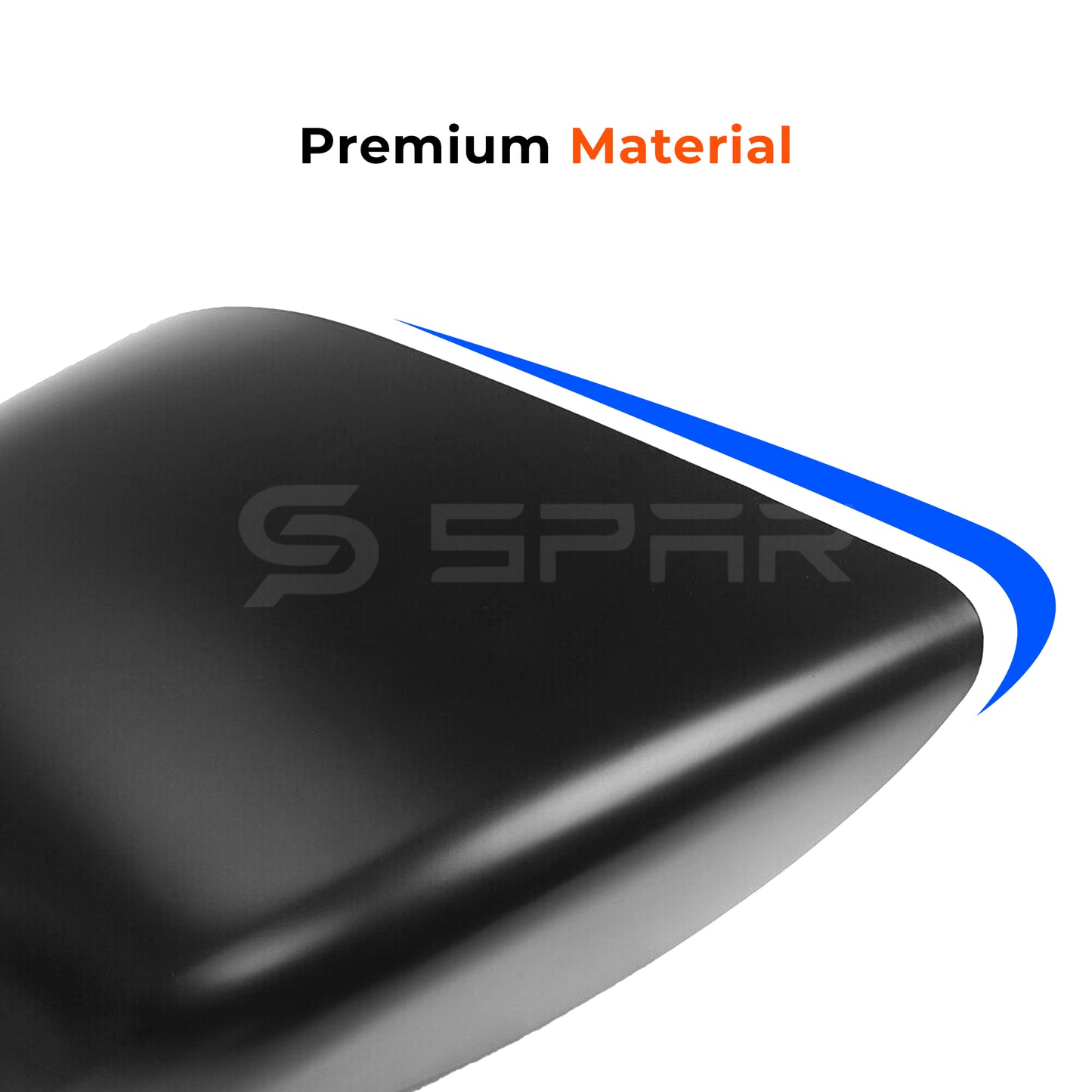 أغطية حماية للمراة الجانبية بلون أٍسود مطفي لسيارة من نوع تيسلا الطراز (3/Y)