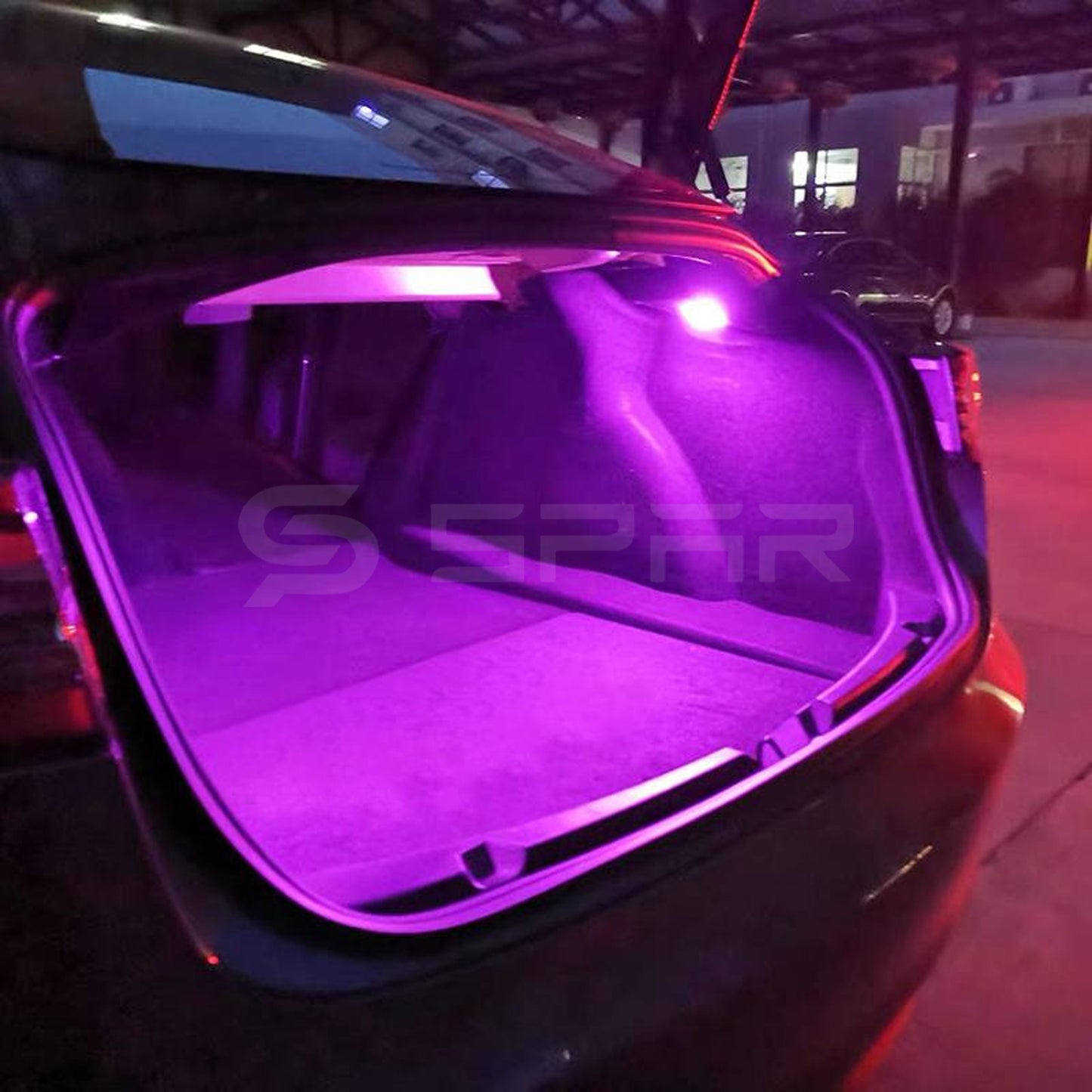 Purple Ultra-Bright Interior Light Bulbs for Tesla Model 3/Y