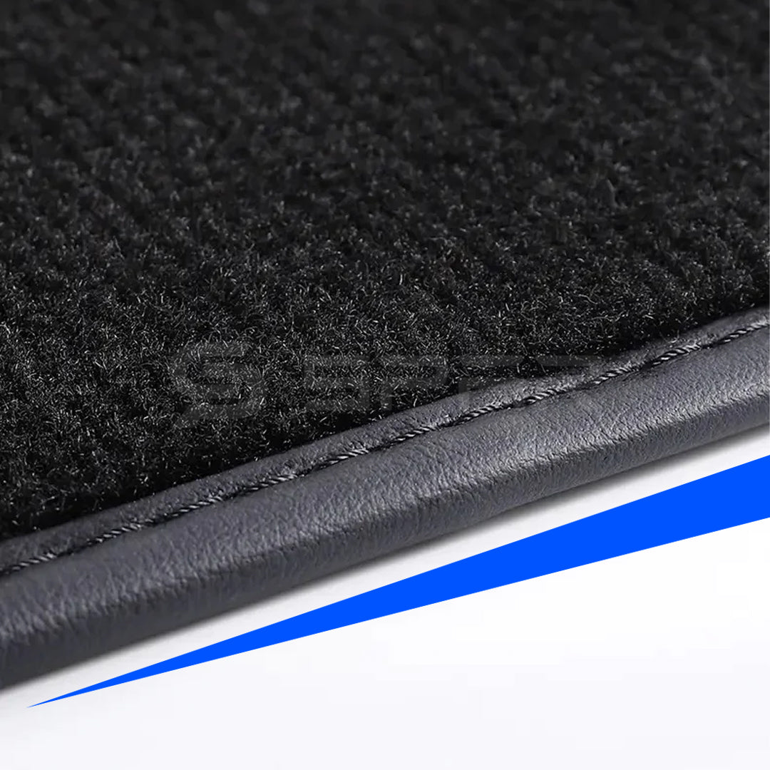 Premium Velvet Floor Mats Set for Tesla Model Y