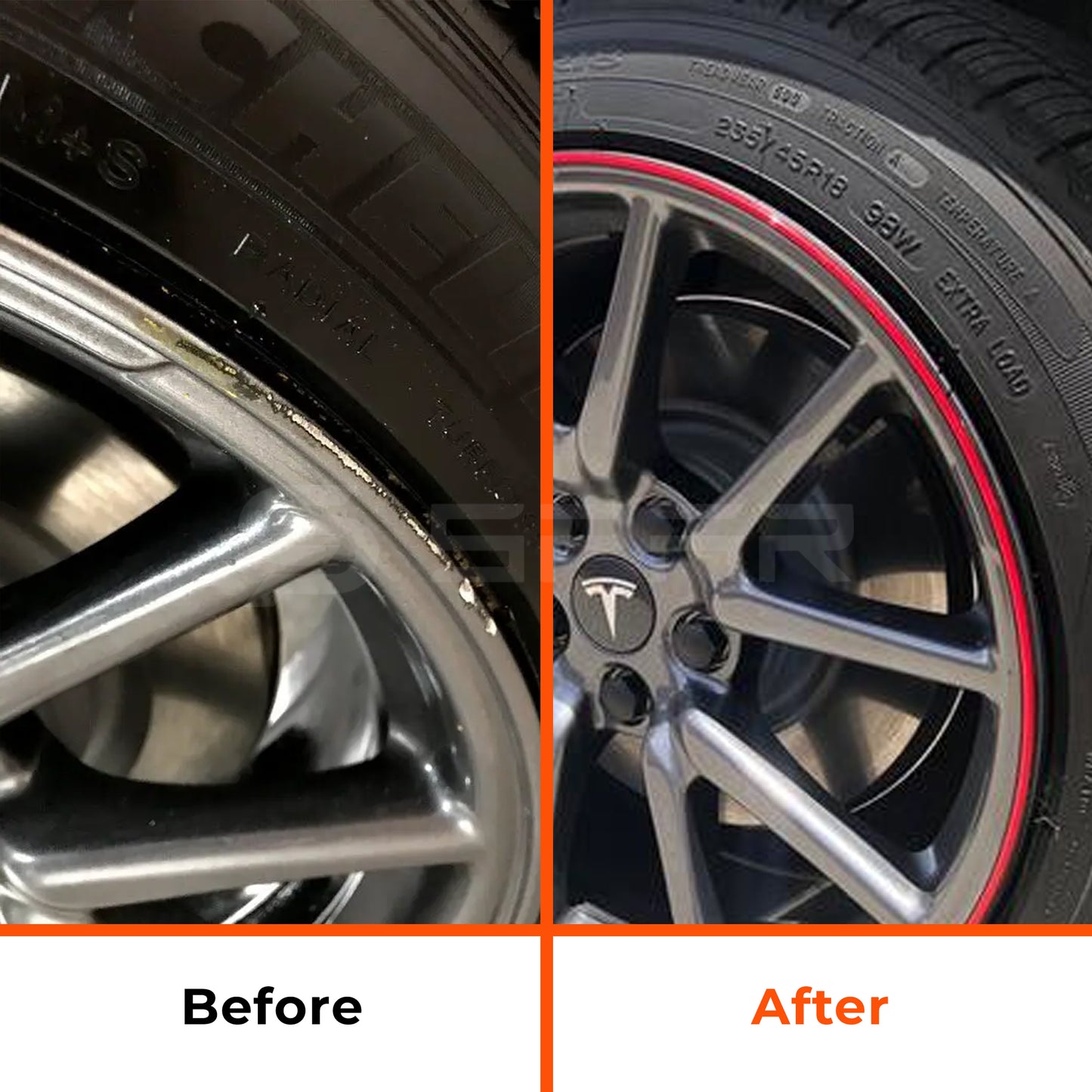 Wheel Rims Alloy Protector for Tesla Model 3