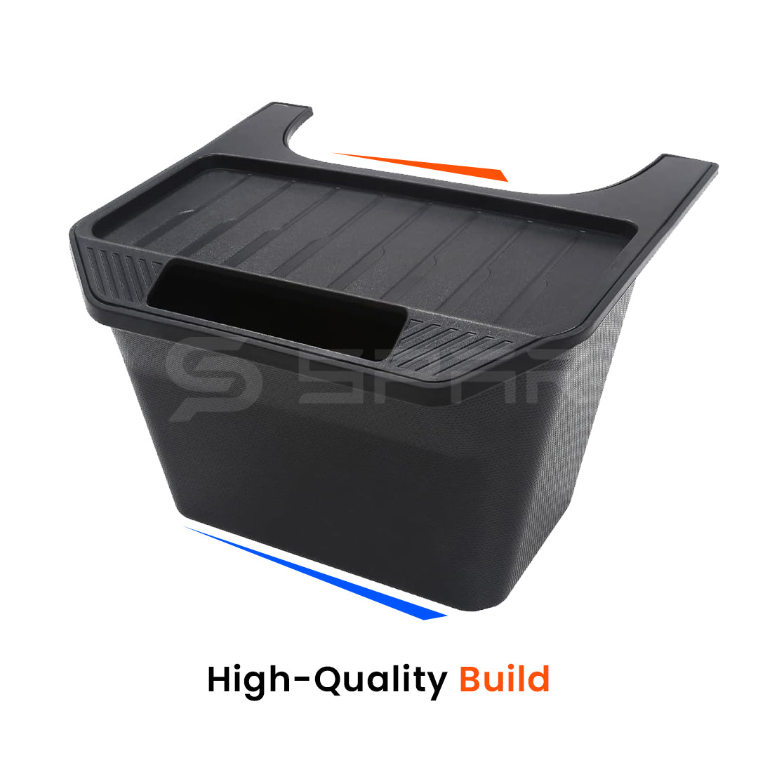 Rear Center Storage Box with Tray for Tesla Model Y