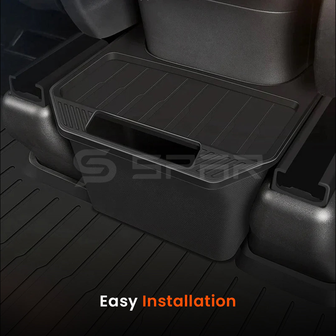 Rear Center Storage Box with Tray for Tesla Model Y
