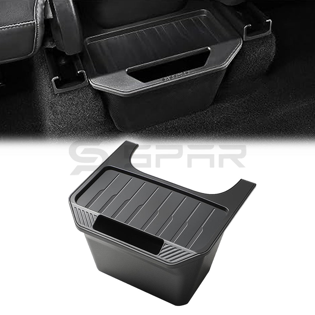 Rear Center Storage Box with Tray for Tesla Model Y