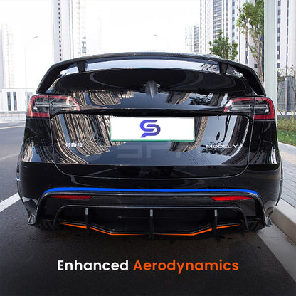 Rear Diffusor Ultra Carbon Fiber for Tesla Model Y