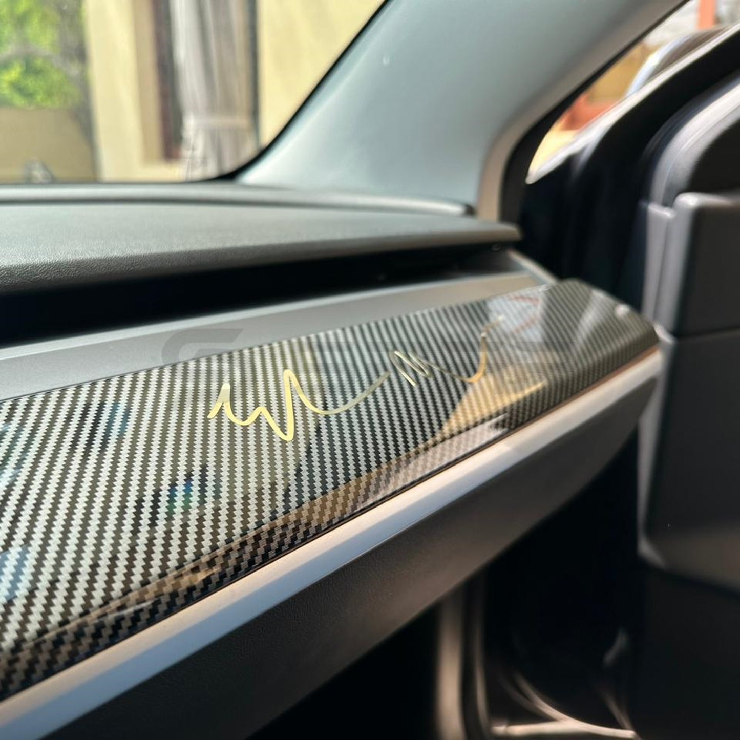 Metal Elon Musk Signature Sticker for Tesla Model S/3/X/Y