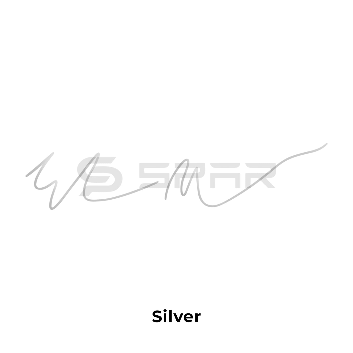 Metal Elon Musk Signature Sticker for Tesla Model S/3/X/Y