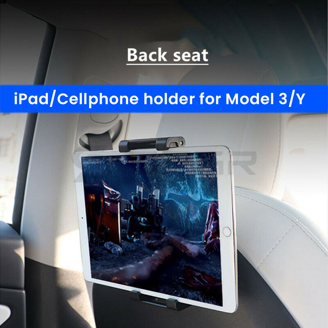 Seatback Phone-iPad Tablet Holder For Tesla Model 3/Y
