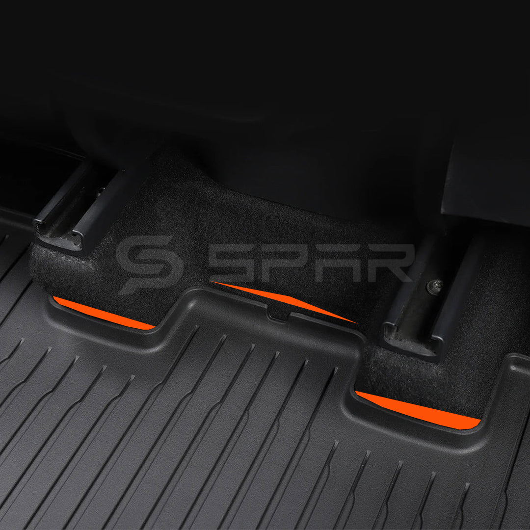Weatherproof Nano Floor Mats Set for Tesla Model Y