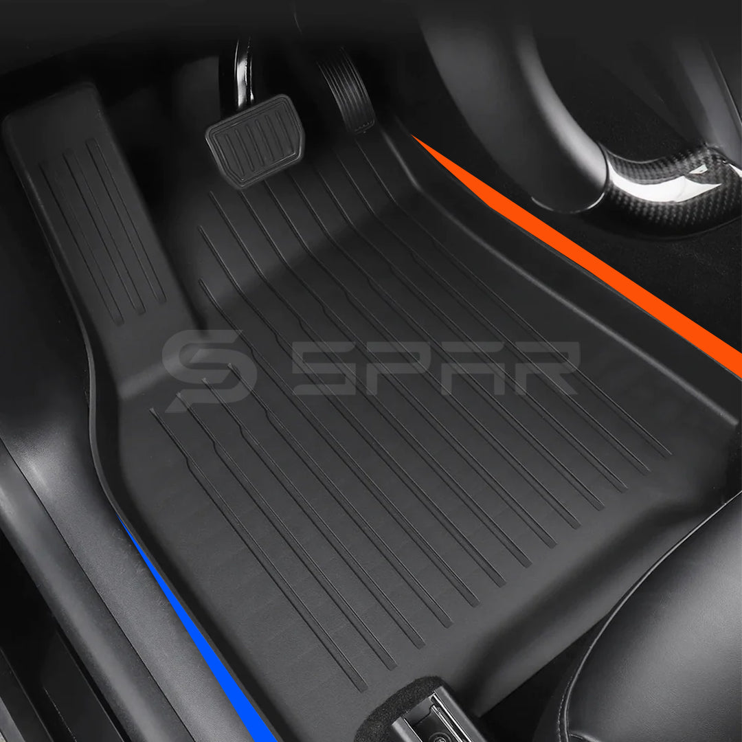Weatherproof Nano Floor Mats Set for Tesla Model Y