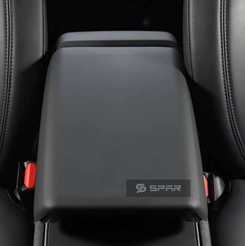 MATTE BLACK ARMREST TRIM FOR TESLA MODEL 3-Y