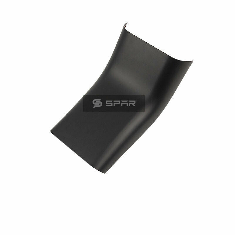 ملصقات حماية ضد الركل للجانب السفلي الخلفي لمسند الذراع الأمامي بلون أسود مطفي لسيارة من نوع تيسلا الطراز (3/Y)