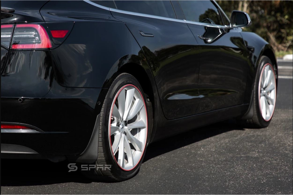 اللوحات الطينية السوداء غير اللامعة لـ لنموذج تسلا 3