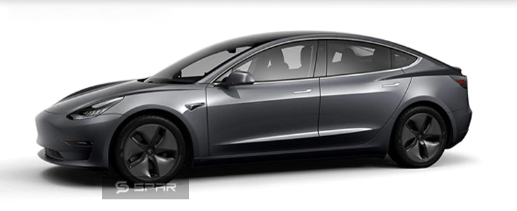 ORIGINAL GRAY CUSTOM AERO WHEEL UPGRADE FOR TESLA MODEL 3