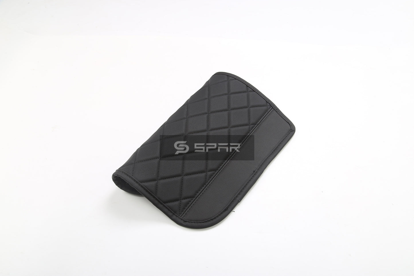 BLACK DIAMOND TEXTURED HAND STITCHED ARMREST COVER FOR TESLA MODEL 3-Y