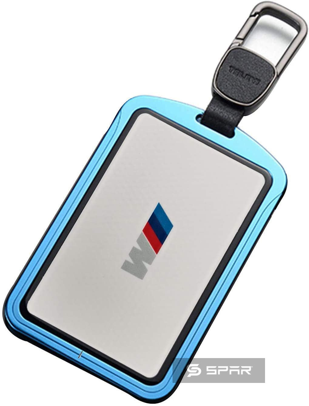 SKY BLUE LUXURY KEY CARD CASE FOR TESLA MODEL S-3-X-Y