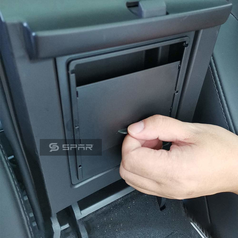 صندوق تخزين مخفي لمسند الذراع لسيارة من نوع تيسلا الطراز (3/Y)