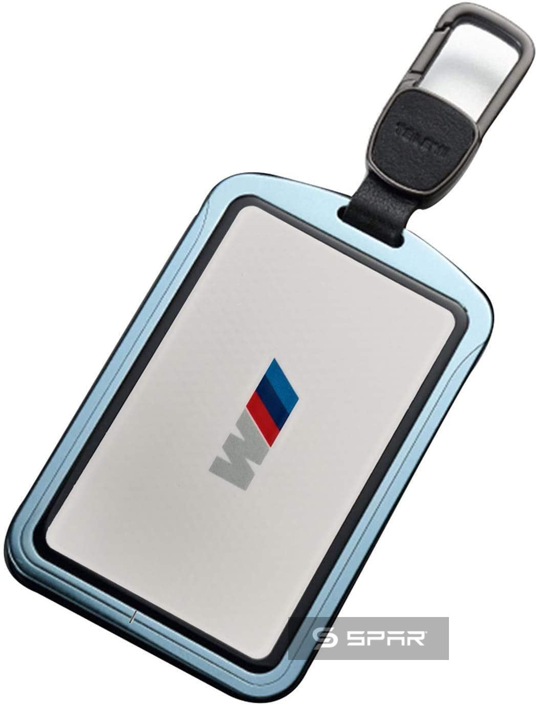 LIGHT BLUE LUXURY KEY CARD CASE FOR TESLA MODEL S-3-X-Y