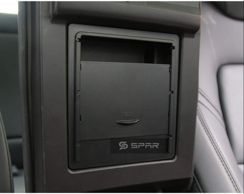 صندوق تخزين مخفي لمسند الذراع لسيارة من نوع تيسلا الطراز (3/Y)