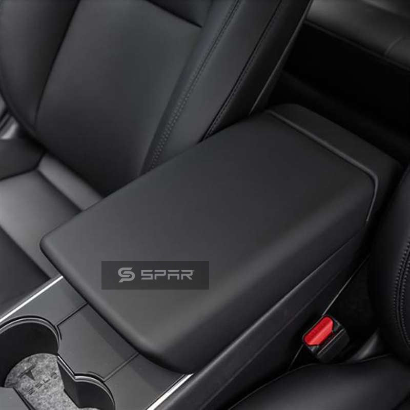 MATTE BLACK ARMREST TRIM FOR TESLA MODEL 3-Y