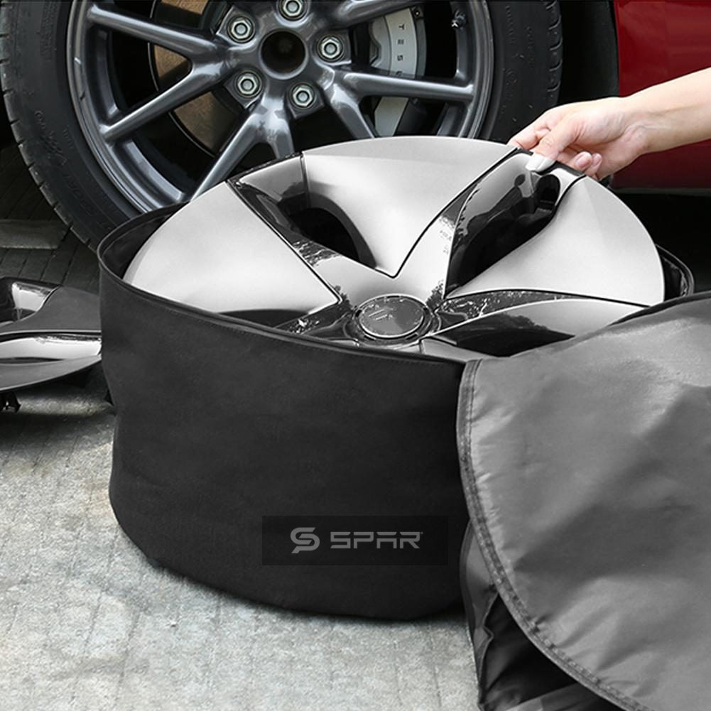 Wheel Caps Storage Bag for Tesla Model 3/Y