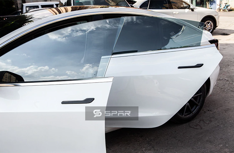 Carbon Fiber Door Handle Covers for Tesla Model 3/Y