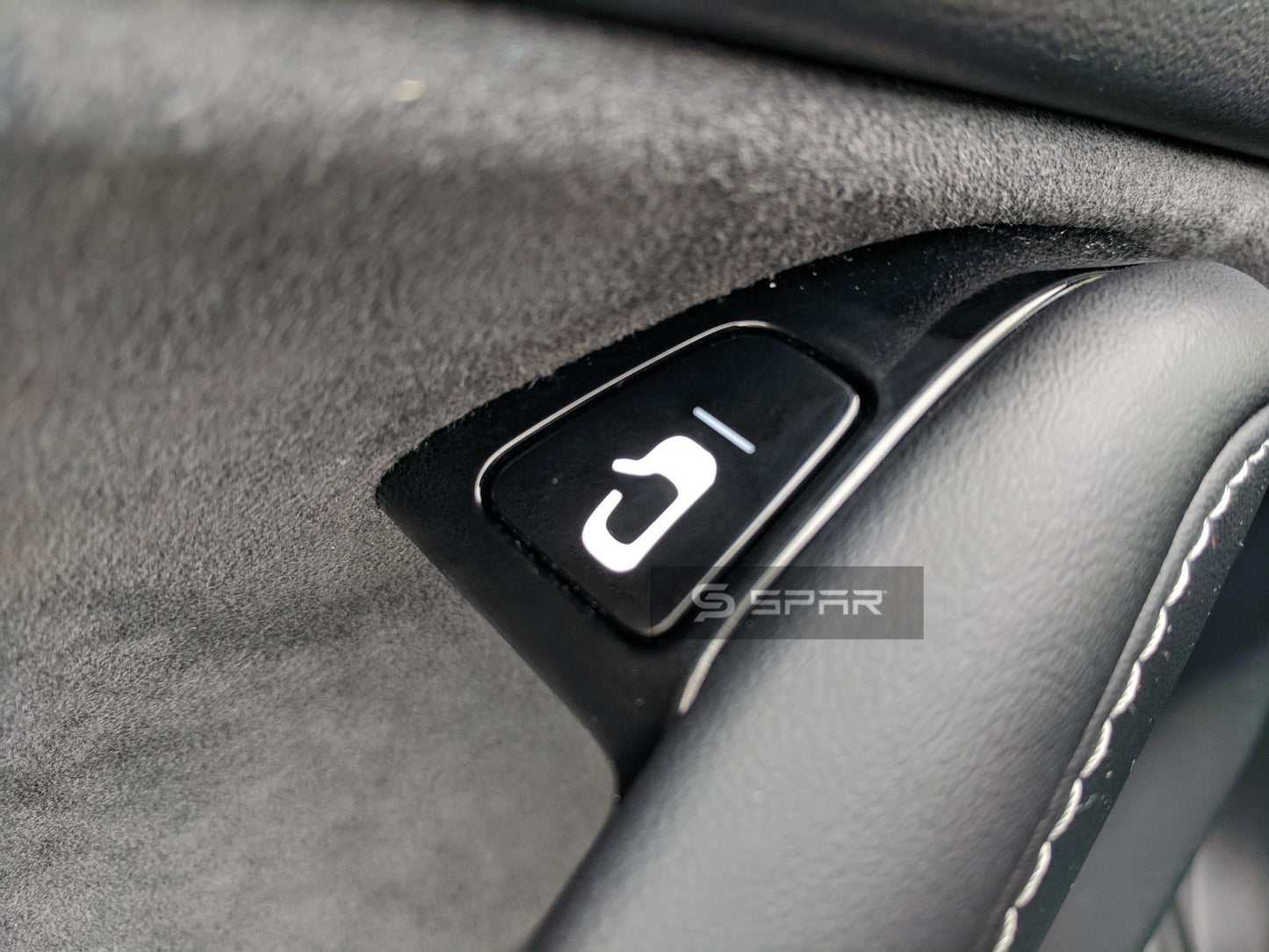 White Door Open Stickers for Tesla Model 3