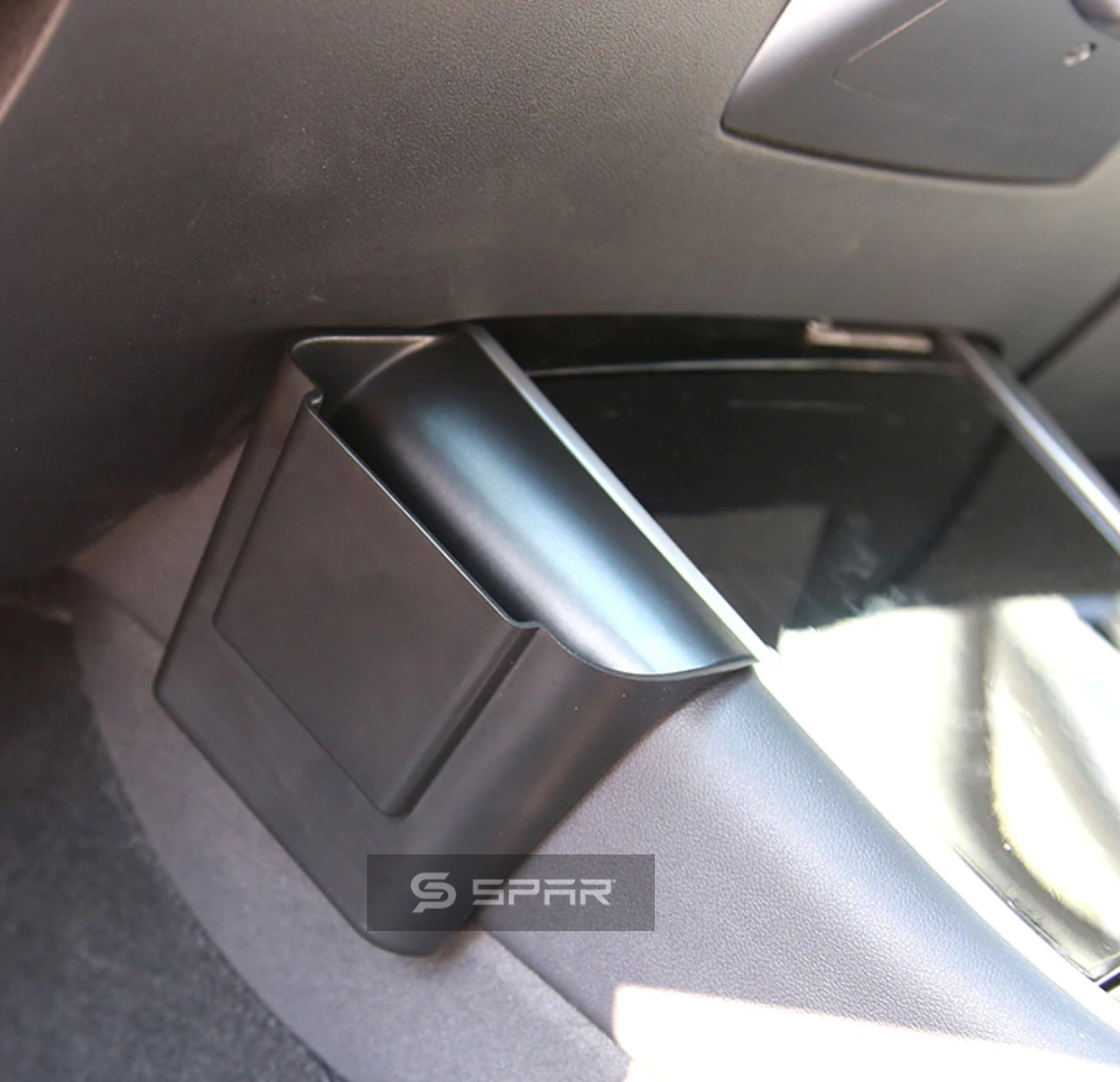 CENTER CONSOLE SIDE STORAGE COMPARTMENT V2 FOR TESLA MODEL 3