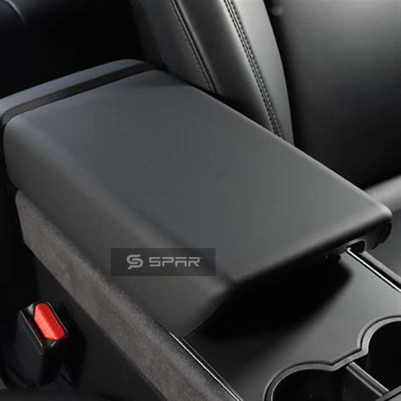 MATTE BLACK ARMREST TRIM FOR TESLA MODEL 3-Y