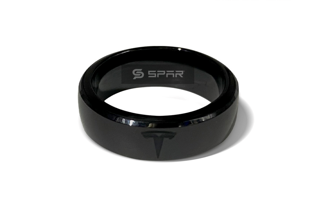 حاقة لحمل المفتاح الذكي لسيارة من نوع تيسلا الطراز (S/3/X/Y)