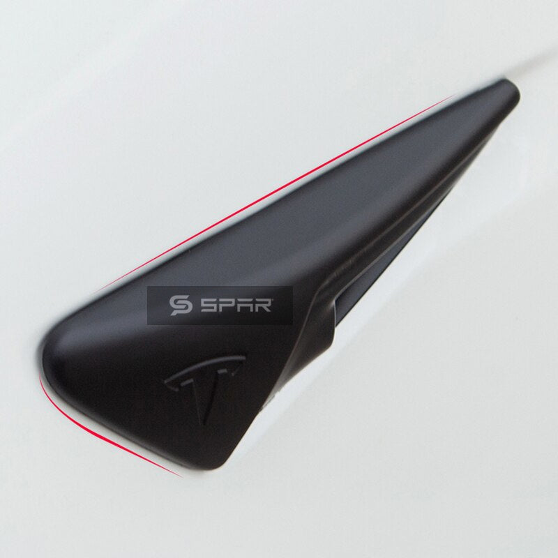 أغطية حماية للكاميرا الجانبية بلون أسود مطفي لسيارة من نوع تيسلا الطراز (S/3/X/Y)