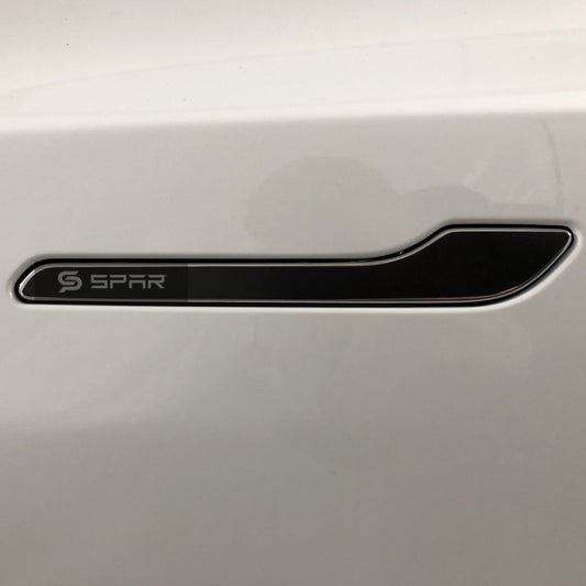 MATTE BLACK DOOR HANDLE MOLDED COVERS SET FOR TESLA MODEL 3-Y