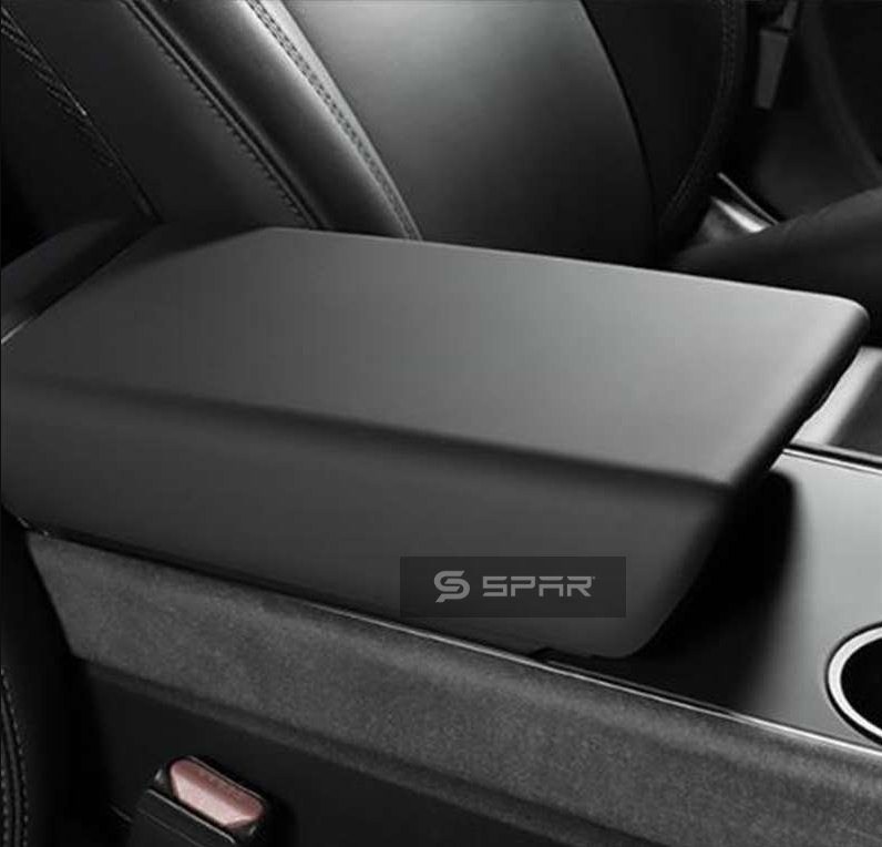 MATTE BLACK ARMREST TRIM FOR TESLA MODEL 3-Y