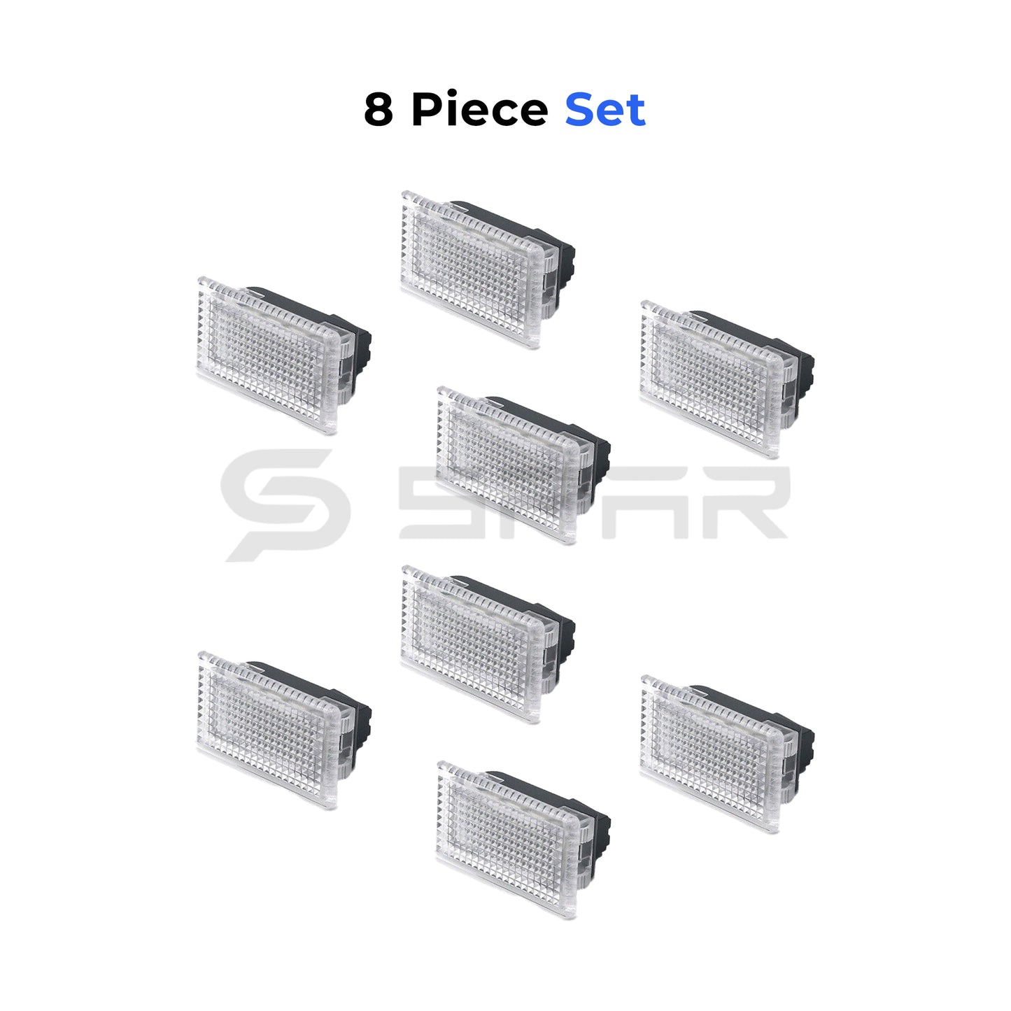 Blue Ultra-Bright Interior Light Bulbs for Tesla Model 3/Y