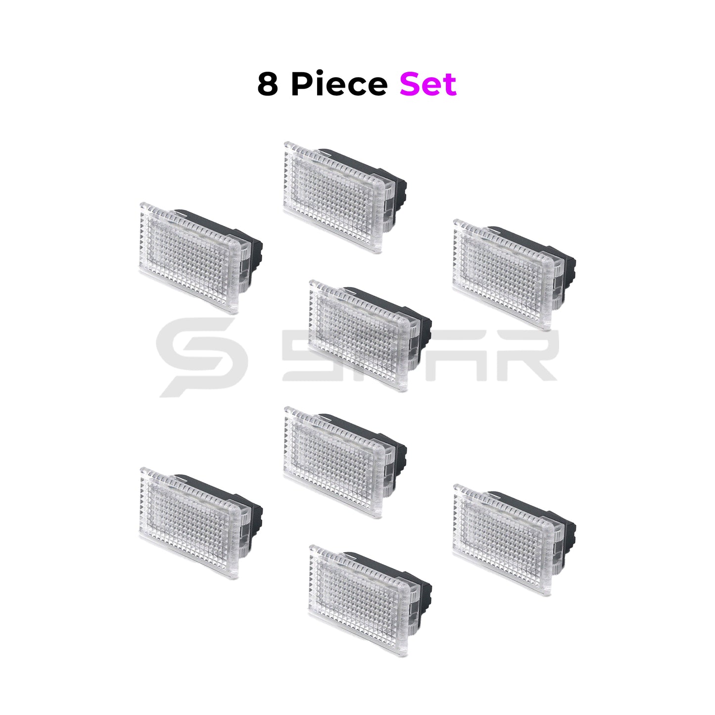 Purple Ultra-Bright Interior Light Bulbs for Tesla Model 3/Y