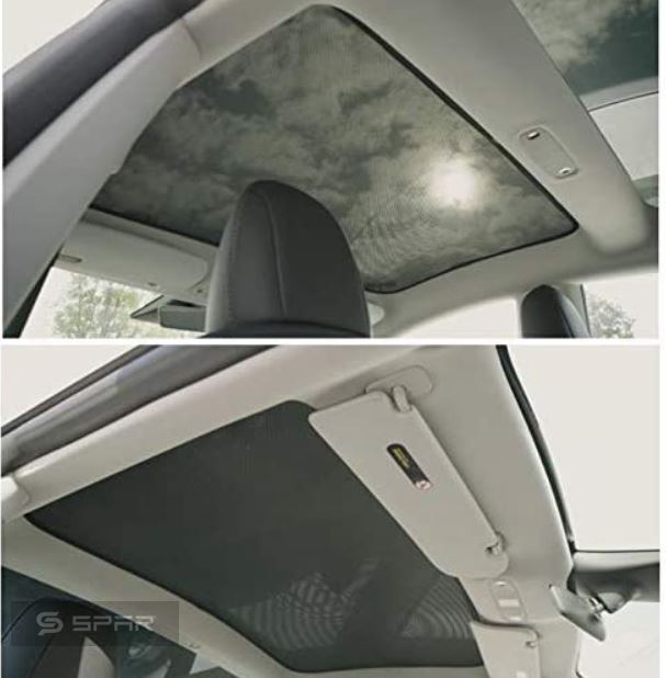 Anti-UV Insulated Roof Sun Shade for Tesla Model 3