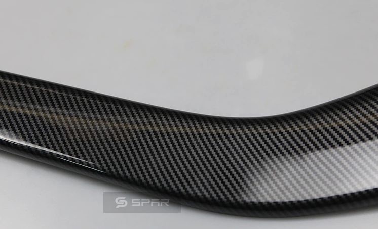 CARBON FIBER CENTER CONSOLE SIDE PANEL MOLDED TRIMS FOR TESLA MODEL 3