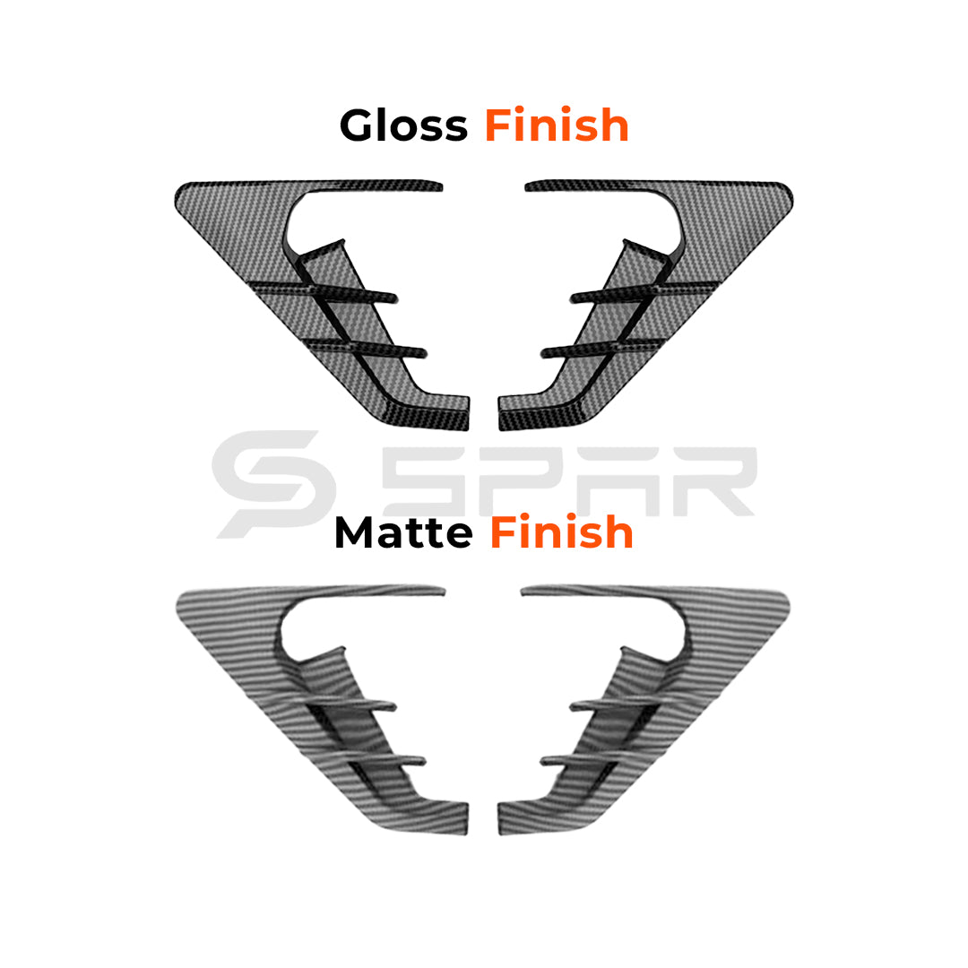 Venus Camera Trim Accents (Carbon Fiber) for Tesla Model 3/Y