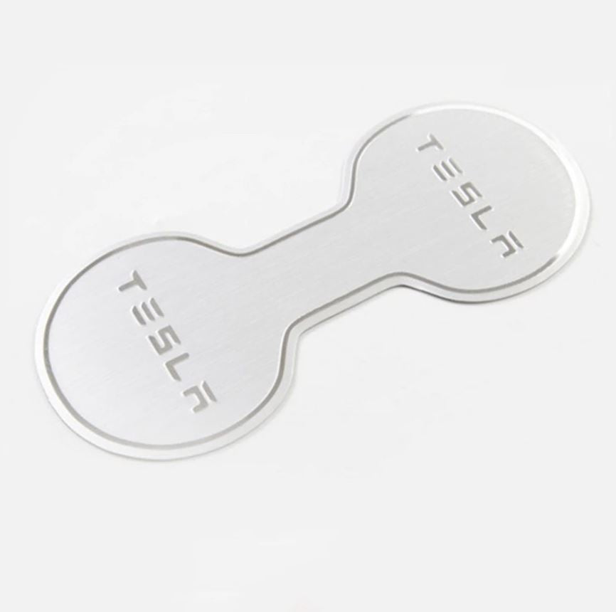 CENTER CONSOLE WATER COASTER ALUMINUM FOR TESLA MODEL 3-Y
