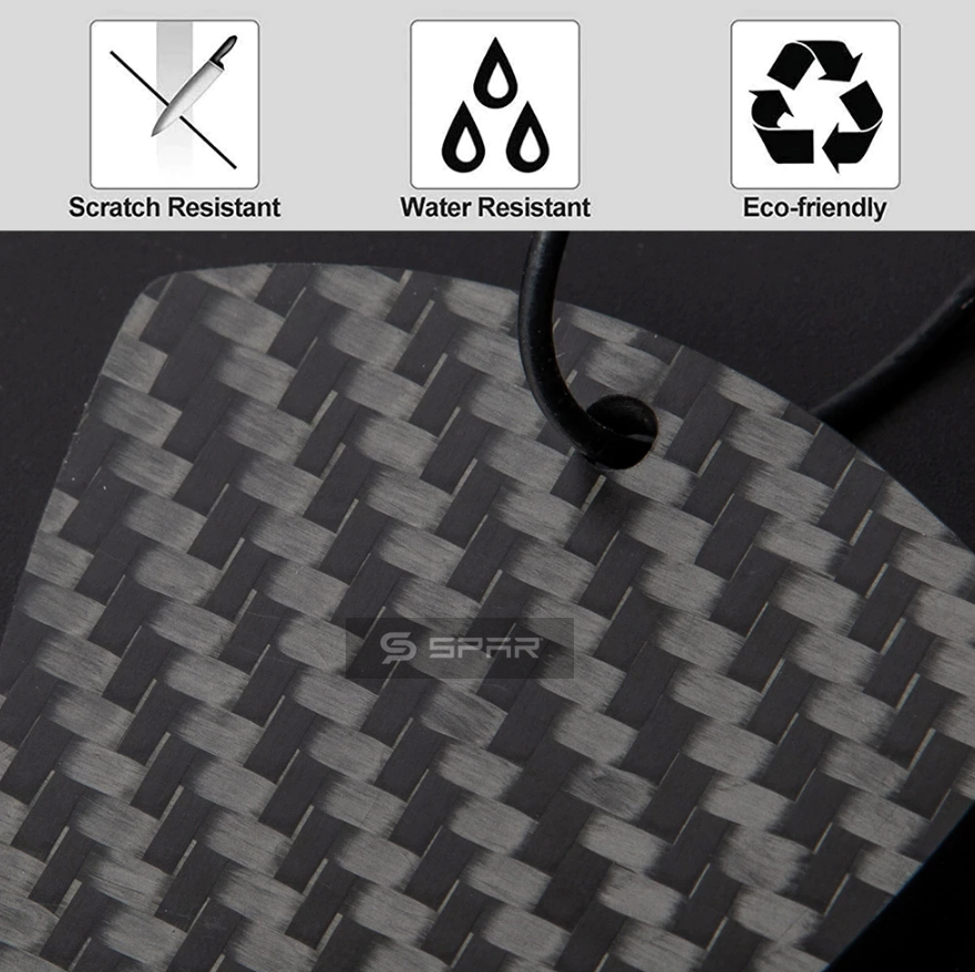 GENUINE CARBON FIBER KEYCHAIN FOR TESLA MODEL S-3-X-Y