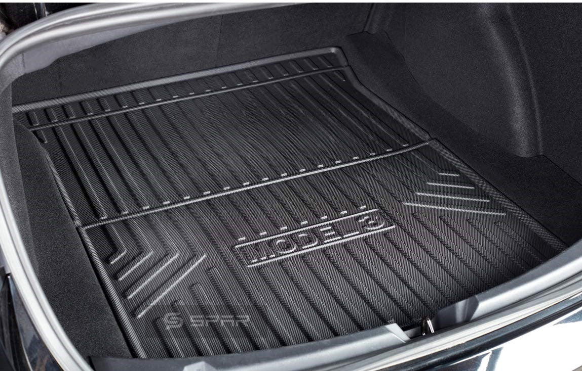 All-Weather Trunk & Frunk Mats Set for Tesla Model 3
